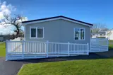 Wheelchair accessible ramp at Poplar Lodge - Florence Springs Luxury Lodges, Tenby, Pembrokeshire, South West Wales