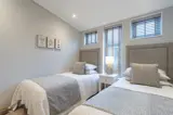 Casa di Lusso twin bedroom - Luxury lodges with hot tubs for sale at Florence Springs, Tenby, Pembrokeshire, South West Wales