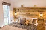 Bluebell Lodge double bedroom - Florence Springs Luxury Lodges with hot tubs, Tenby, Pembrokeshire, South West Wales