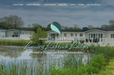 Website screenshot - Florence Springs Luxury Lodges, Tenby, Pembrokeshire, South West Wales