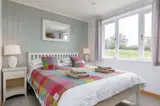 Willow Lodge double bedroom - Florence Springs Luxury Lodges with hot tubs, Tenby, Pembrokeshire, South West Wales