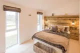 Pine Tree Lodge double bedroom - Florence Springs Luxury Lodges with hot tubs, Tenby, Pembrokeshire, South West Wales