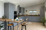 Fuchsia Lodge kitchen - Florence Springs Luxury Lodges, Tenby, Pembrokeshire, South West Wales