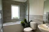 Daisy Lodge bathroom - Florence Springs Luxury Lodge breaks, Tenby, Pembrokeshire, South West Wales