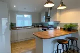 Poplar Lodge kitchen - Florence Springs Luxury Lodges, Tenby, Pembrokeshire, South West Wales