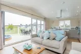 Silver Birch living area - Florence Springs Luxury Lodge breaks, Tenby, Pembrokeshire, South West Wales