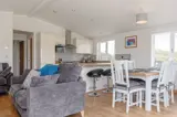 Willow Lodge living area - Florence Springs Luxury Lodges, Tenby, Pembrokeshire, South West Wales